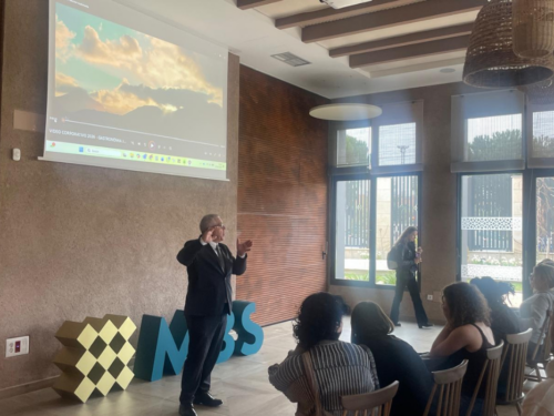 Visita de alumnos de la Escuela de Hostelería de Nantes